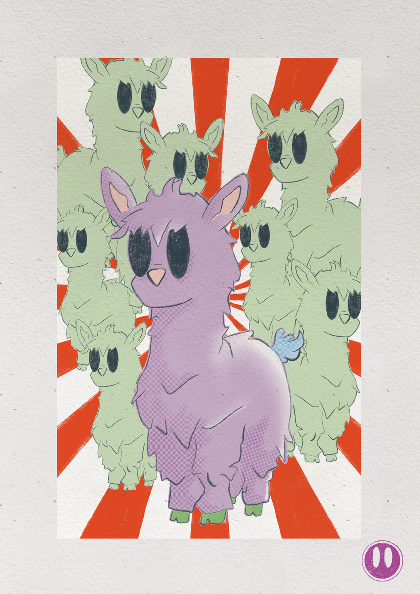 Alpacalipsis — ilustración A3 edición limitada