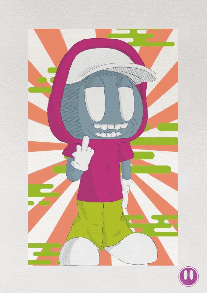 Flip — ilustración A3 edición limitada