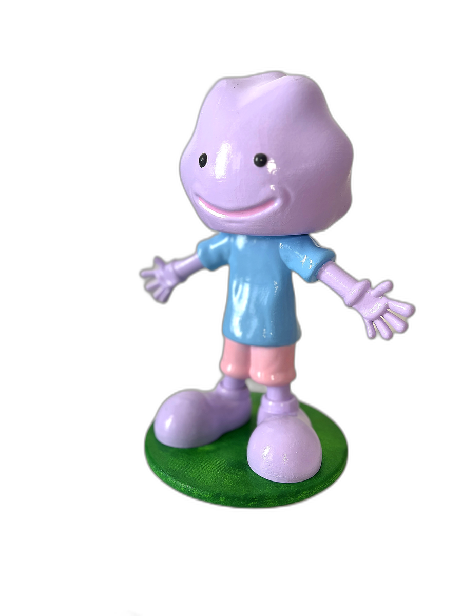 Papayitto — figura de edición limitada pintada a mano