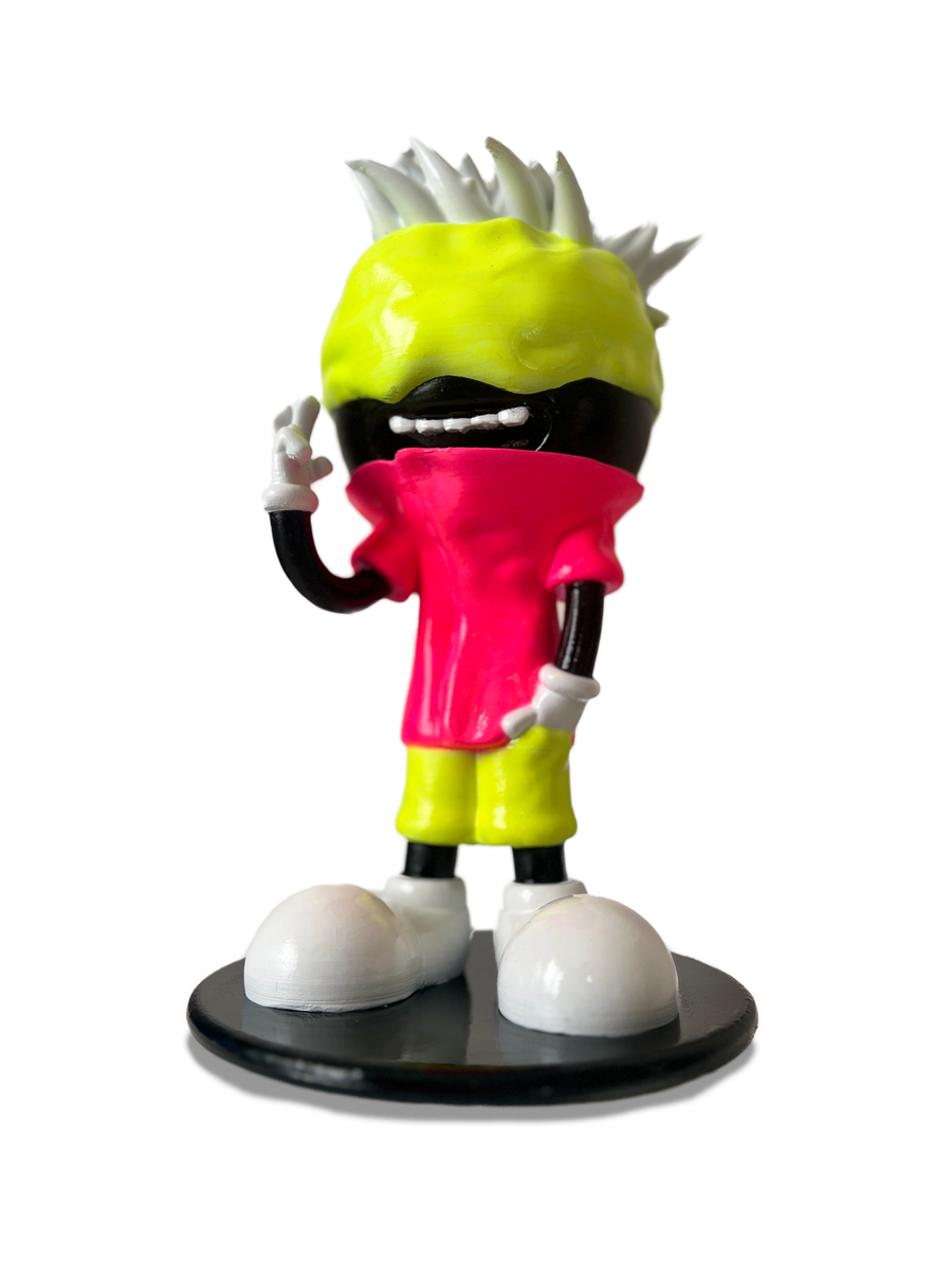 Gojo — figura de edición limitada pintada a mano