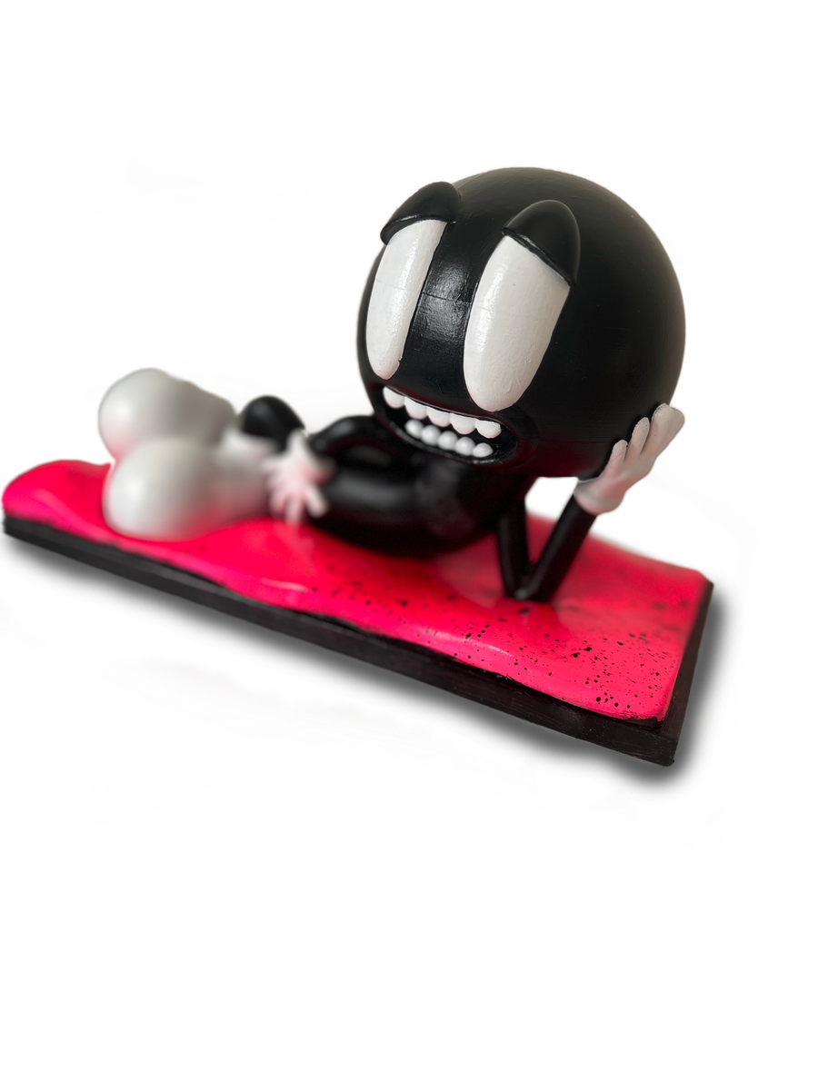 Papayo Naked — figura de edición limitada pintada a mano